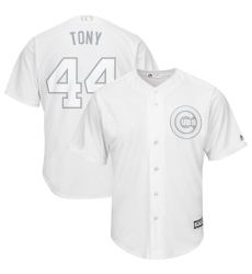 Cubs 44 Anthony Rizzo Tony White 2019 Players Weekend Player Jersey Cubs 44 Anthony Rizzo Tony White 2019 Players Weekend Player Jersey