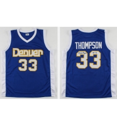 Men Denver Nuggets David Thompson #33 Blue Jersey Men Denver Nuggets David Thompson #33 Blue Jersey