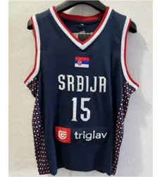 SRBIJA Blue #15 Men Women Jersey SRBIJA Blue #15 Men Women Jersey