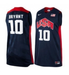 USA Kobe Bryant Dri Fit Material Blue Stitched NBA Jersey USA Kobe Bryant Dri Fit Material Blue Stitched NBA Jersey