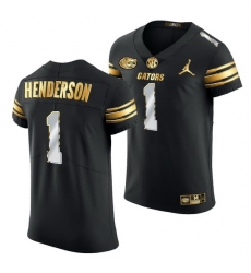 Florida Gators Cj Henderson Black Golden Edition Jersey Florida Gators Cj Henderson Black Golden Edition Jersey