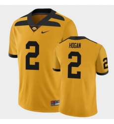 Men Iowa Hawkeyes Deuce Hogan College Football Gold Alternate Game Jersey Men Iowa Hawkeyes Deuce Hogan College Football Gold Alternate Game Jersey