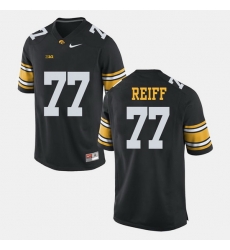 Men Riley Reiff Black Iowa Hawkeyes Alumni Football Game Jersey Men Riley Reiff Black Iowa Hawkeyes Alumni Football Game Jersey