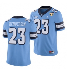 North Carolina Tar Heels Josh Henderson Carolina Blue 2021 Orange Bowl Game Jersey North Carolina Tar Heels Josh Henderson Carolina Blue 2021 Orange Bowl Game Jersey