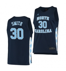 North Carolina Tar Heels K.J. Smith Navy Alternate Men Jersey North Carolina Tar Heels K.J. Smith Navy Alternate Men Jersey