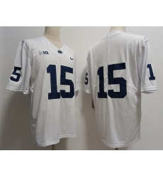 Men's Notre Dame Fighting Irish Drew Allar #15 White Stitched Jersey