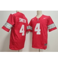 Men Ohio State Buckeyes #4 Jeremiah Smith Red 2026 F U S E Stitched NCAA Jersey Men Ohio State Buckeyes #4 Jeremiah Smith Red 2026 F U S E Stitched NCAA Jersey