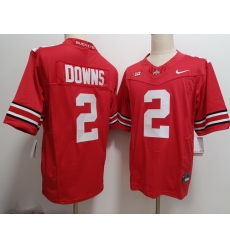 Men Ohio State Buckeyes Caleb Downs #2 Red Vapor Limited Stitched NCAA Football Jersey Men Ohio State Buckeyes Caleb Downs #2 Red Vapor Limited Stitched NCAA Football Jersey