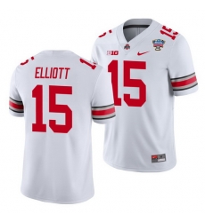 Ohio State Buckeyes Ezekiel Elliott White 2021 Sugar Bowl College Football Jersey Ohio State Buckeyes Ezekiel Elliott White 2021 Sugar Bowl College Football Jersey