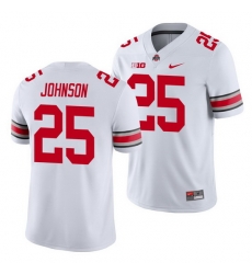 Ohio State Buckeyes Xavier Johnson White Game Men'S Jersey Ohio State Buckeyes Xavier Johnson White Game Men'S Jersey