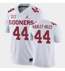 Oklahoma Sooners Brendan Radley Hiles White Away Men'S Jersey Oklahoma Sooners Brendan Radley Hiles White Away Men'S Jersey