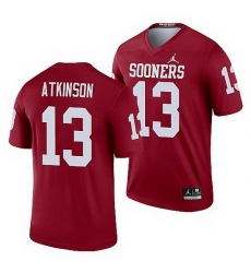 Oklahoma Sooners Colt Atkinson Crimson Legend Men'S Jersey Oklahoma Sooners Colt Atkinson Crimson Legend Men'S Jersey