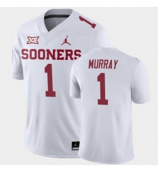 Oklahoma Sooners Kyler Murray White Away Men'S Jersey Oklahoma Sooners Kyler Murray White Away Men'S Jersey