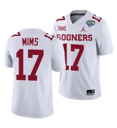Oklahoma Sooners Marvin Mims White 2020 Cotton Bowl Classic College Football Jersey Oklahoma Sooners Marvin Mims White 2020 Cotton Bowl Classic College Football Jersey