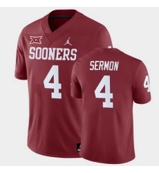 Oklahoma Sooners Trey Sermon Crimson Home Men'S Jersey Oklahoma Sooners Trey Sermon Crimson Home Men'S Jersey