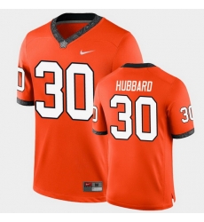 Men Oklahoma State Cowboys Chuba Hubbard College Football Orange Game Jersey Men Oklahoma State Cowboys Chuba Hubbard College Football Orange Game Jersey