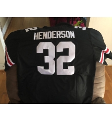 ohio state buckeye #32 TreVeyon henderson jersey Black ohio state buckeye #32 TreVeyon henderson jersey Black