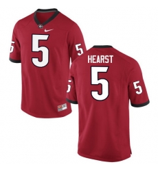 Men Georgia Bulldogs #5 Garrison Hearst College Football Jerseys-Red Men Georgia Bulldogs #5 Garrison Hearst College Football Jerseys-Red