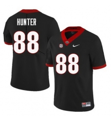 Men Georgia Bulldogs #88 Jaden Hunter College Football Jerseys Sale-Black Men Georgia Bulldogs #88 Jaden Hunter College Football Jerseys Sale-Black