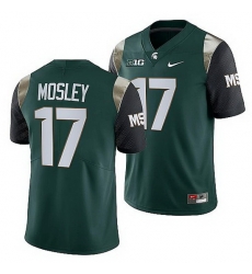 Michigan State Spartans Tre Mosley Green College Football Men Jersey
