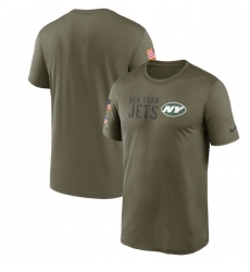 Men New York Jets Olive 2022 Salute To Service Legend Team T Shirt Men New York Jets Olive 2022 Salute To Service Legend Team T Shirt
