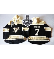 Men Pittsburgh Penguins 7 Paul Martin Black Sawyer Hooded Sweatshirt 2017 Stanley Cup Final Patch Stitched NHL Jersey Men Pittsburgh Penguins 7 Paul Martin Black Sawyer Hooded Sweatshirt 2017 Stanley Cup Final Patch Stitched NHL Jersey