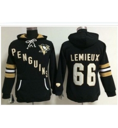Women Pittsburgh Penguins 66 Mario Lemieux Black Old Time Heidi NHL Hoodie Women Pittsburgh Penguins 66 Mario Lemieux Black Old Time Heidi NHL Hoodie