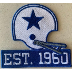 Dallas Cowboys 60th Seasons Anniversary Logo Patch Biaog