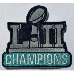 Philadelphia Eagles 2024 LII Super Bowl Champions Patch Biaog