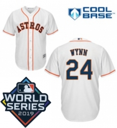 Mens Majestic Houston Astros 24 Jimmy Wynn Replica White Home Cool Base Sitched 2019 World Series Patch jersey Mens Majestic Houston Astros 24 Jimmy Wynn Replica White Home Cool Base Sitched 2019 World Series Patch jersey