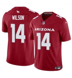 Men Arizona Cardinals 14 Michael Wilson Red 2025 F U S E  Vapor Untouchable Limited Stitched Jersey