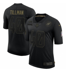 Men's Arizona Cardinals #40 Pat Tillman Black Nike 2020 Salute To Service Limited Jersey Men's Arizona Cardinals #40 Pat Tillman Black Nike 2020 Salute To Service Limited Jersey