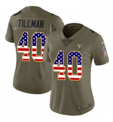 Womens Nike Arizona Cardinals 40 Pat Tillman Limited OliveUSA Flag 2017 Salute to Service NFL Jersey Womens Nike Arizona Cardinals 40 Pat Tillman Limited OliveUSA Flag 2017 Salute to Service NFL Jersey