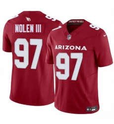 Youth Arizona Cardinals 97 Walter Nolen III Red 2025 Draft F U S E Vapor Untouchable
