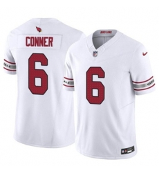 Youth Arizona Cardinals James Conner #6 White 2024 F U S E Vapor Untouchable Limited Stitched Youth Arizona Cardinals James Conner #6 White 2024 F U S E Vapor Untouchable Limited Stitched