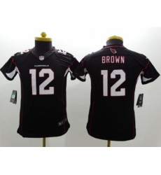 Youth Nike Arizona Cardinals #12 John Brown Black Alternate Limited Jersey Youth Nike Arizona Cardinals #12 John Brown Black Alternate Limited Jersey
