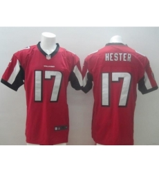 Nike Atlanta Falcons 17 Devin Hester Red Elite NFL Jersey