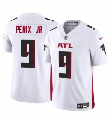 Women Atlanta Falcons 9 Michael Penix Jr White 2024 Draft F U S E Vapor Untouchable Limited Stitched Football Jersey