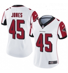 Womens Nike Atlanta Falcons 45 Deion Jones White Vapor Untouchable Limited Player NFL Jersey