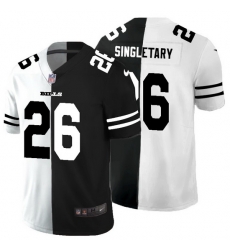 Buffalo Bills 26 Devin Singletary Men Black V White Peace Split Nike Vapor Untouchable Limited NFL Jersey Buffalo Bills 26 Devin Singletary Men Black V White Peace Split Nike Vapor Untouchable Limited NFL Jersey