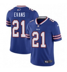 Men Buffalo Bills 21 Darrynton Evans Blue 2025 Vapor Untouchable Limited Stitched Football Jersey