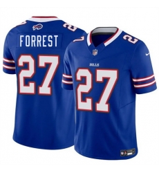 Men Buffalo Bills 27 Darrick Forrest Blue 2025 F U S E  Vapor Untouchable Limited Stitched Football Jersey