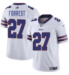 Men Buffalo Bills 27 Darrick Forrest White 2025 Vapor Untouchable Limited Stitched Football Jersey