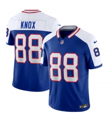 Men Buffalo Bills 88 Dawson Knox Blue White 2023 F U S E Throwback Vapor Untouchable Limited Stitched Jersey Men Buffalo Bills 88 Dawson Knox Blue White 2023 F U S E Throwback Vapor Untouchable Limited Stitched Jersey