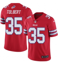 Mens Mike Tolbert Red Jersey Rush #35 NFL Buffalo Bills Nike Mens Mike Tolbert Red Jersey Rush #35 NFL Buffalo Bills Nike