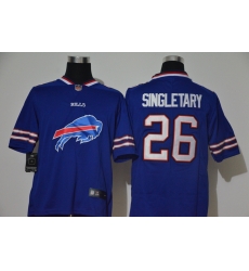 Nike Bills 26 Devin Singletary Royal Team Big Logo Vapor Untouchable Limited Jersey Nike Bills 26 Devin Singletary Royal Team Big Logo Vapor Untouchable Limited Jersey