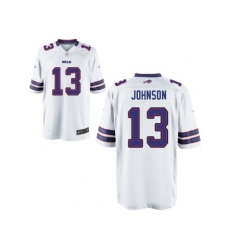 Nike Buffalo Bills 13 Steve Johnson White Game NFL Jersey Nike Buffalo Bills 13 Steve Johnson White Game NFL Jersey
