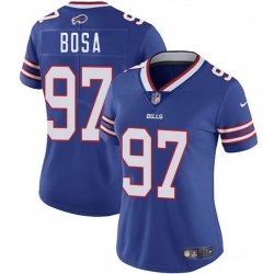 Women Buffalo Bills 97 Joey Bosa Royal Vapor Stitched Football Jersey