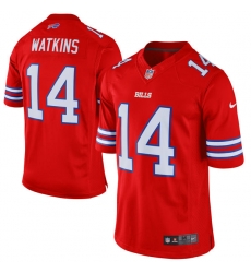 Nike Buffalo Bills #14 Sammy Watkins Red Youth Stitched NFL Elite Rush Jersey Nike Buffalo Bills #14 Sammy Watkins Red Youth Stitched NFL Elite Rush Jersey