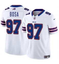 Youth Buffalo Bills 97 Joey Bosa White 2025 F U S E  Vapor Untouchable Limited Stitched Football Jersey